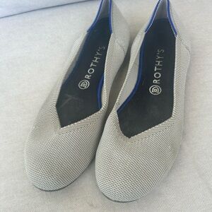 Gray Rothy’s flats. Size 10.5